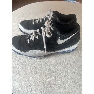 Nike Zoom BB II Low 318412-011 Men Size 11 Black Blue White